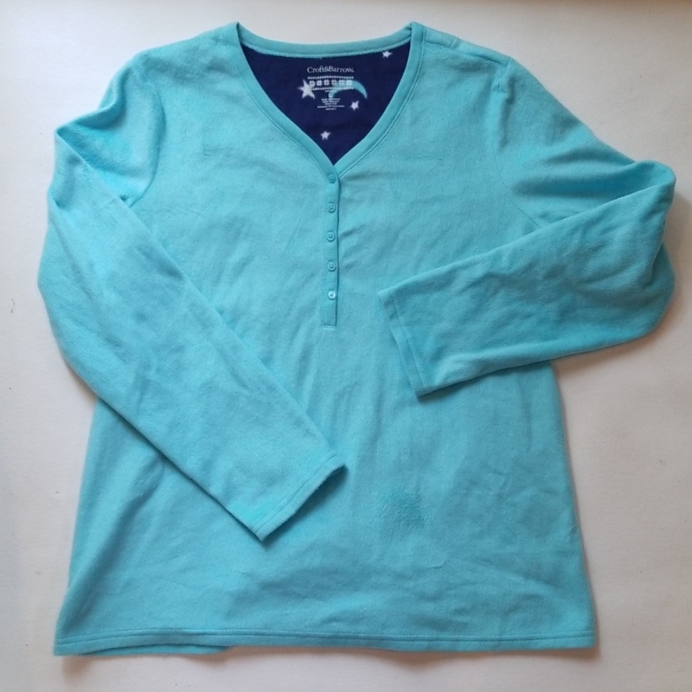 Fleece pj sweater